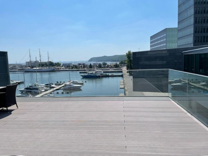 Apartament Faltom 26 Yacht Park Z Tarasem Γκντίνια Εξωτερικό φωτογραφία