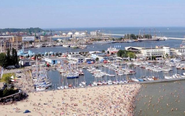 Apartament Faltom 26 Yacht Park Z Tarasem Γκντίνια Εξωτερικό φωτογραφία