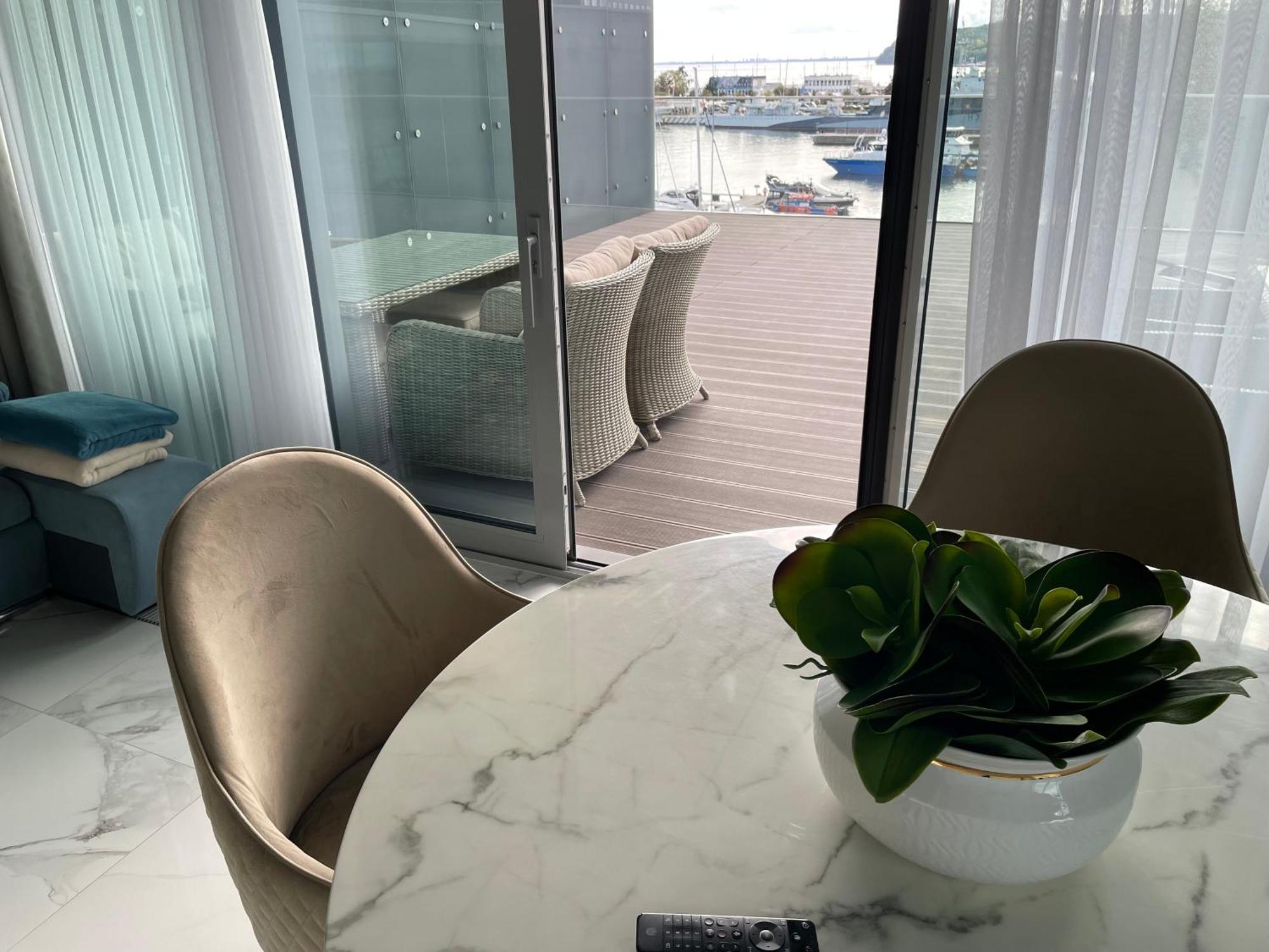 Apartament Faltom 26 Yacht Park Z Tarasem Γκντίνια Εξωτερικό φωτογραφία