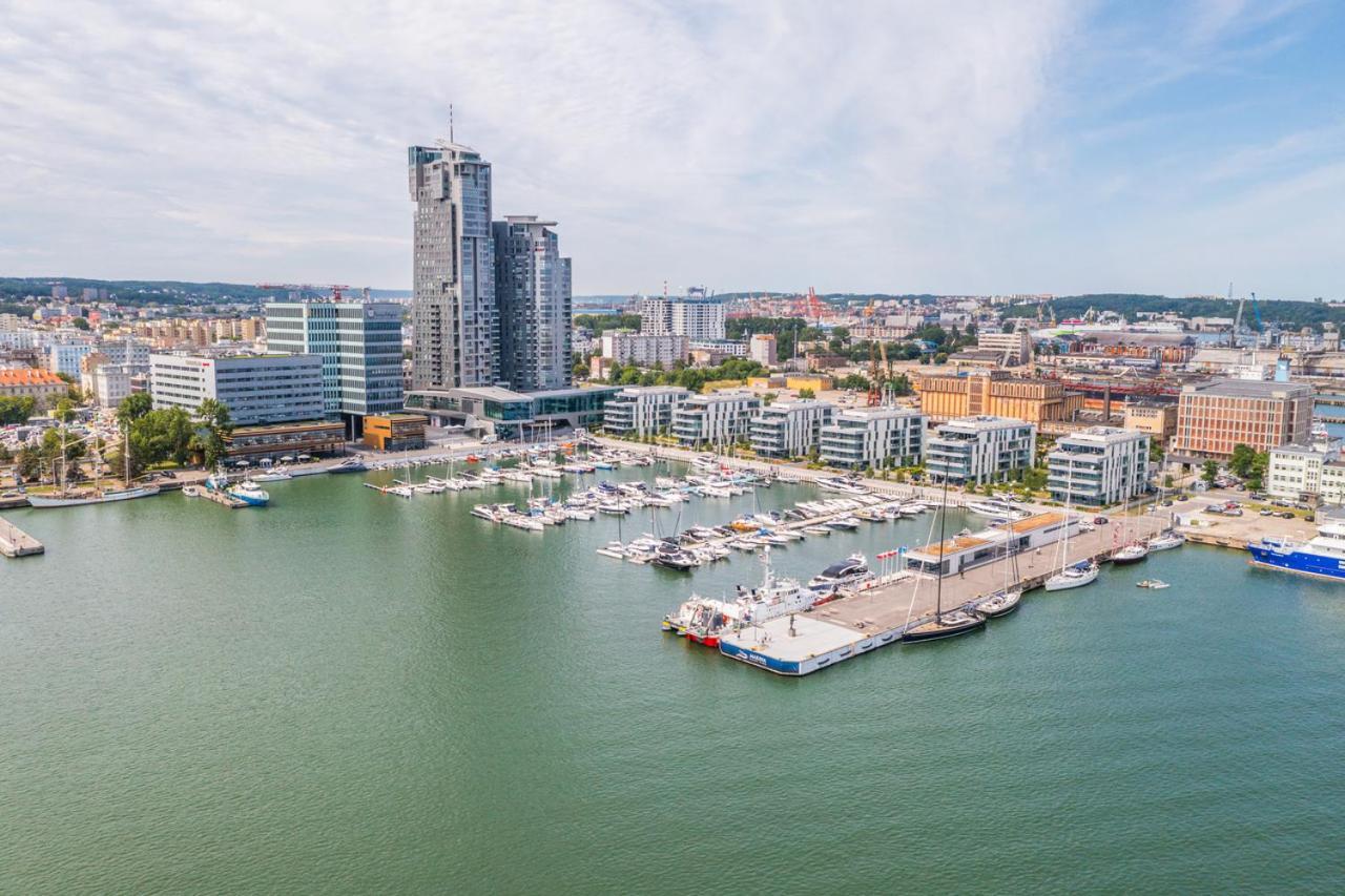 Apartament Faltom 26 Yacht Park Z Tarasem Γκντίνια Εξωτερικό φωτογραφία